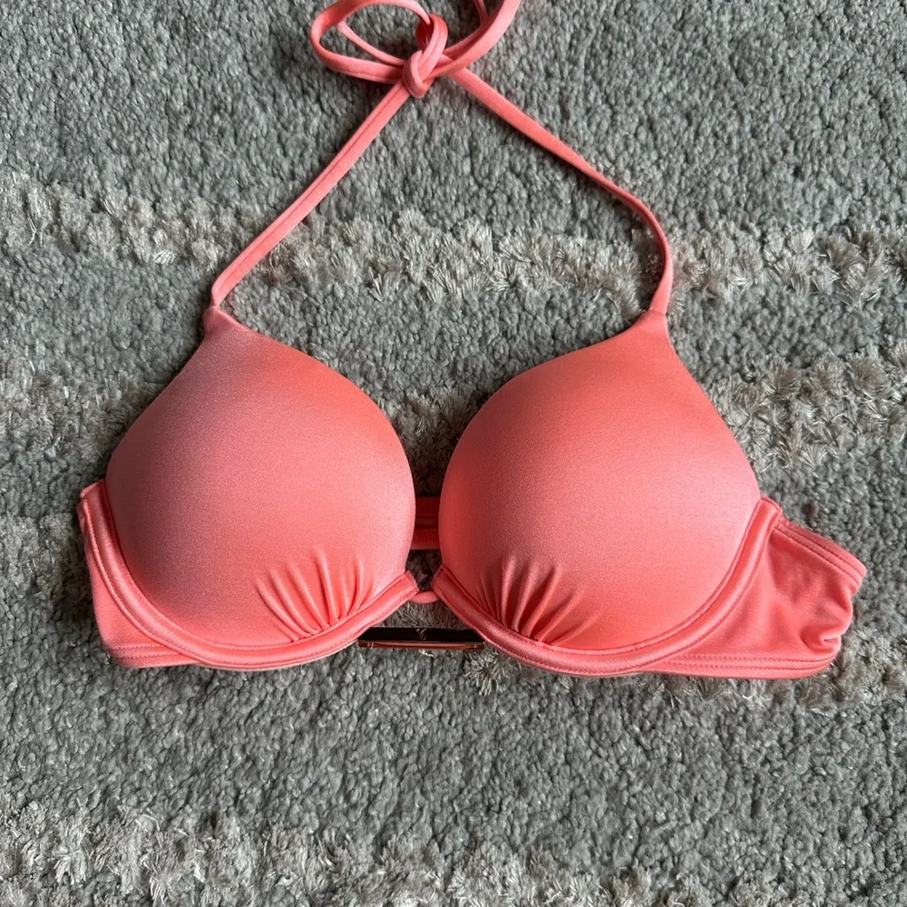 Victoria's Secret Orange Bikini Top